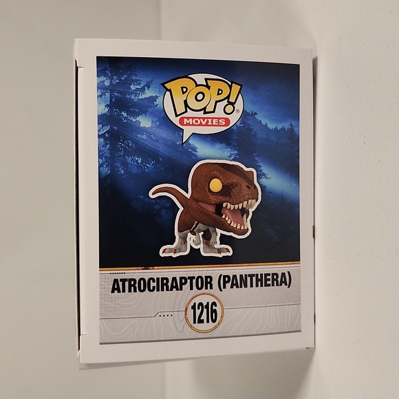 Funko Pop Jurassic World Atrociraptor (Panthera) #1216 - Collectible - Picture 9 of 16